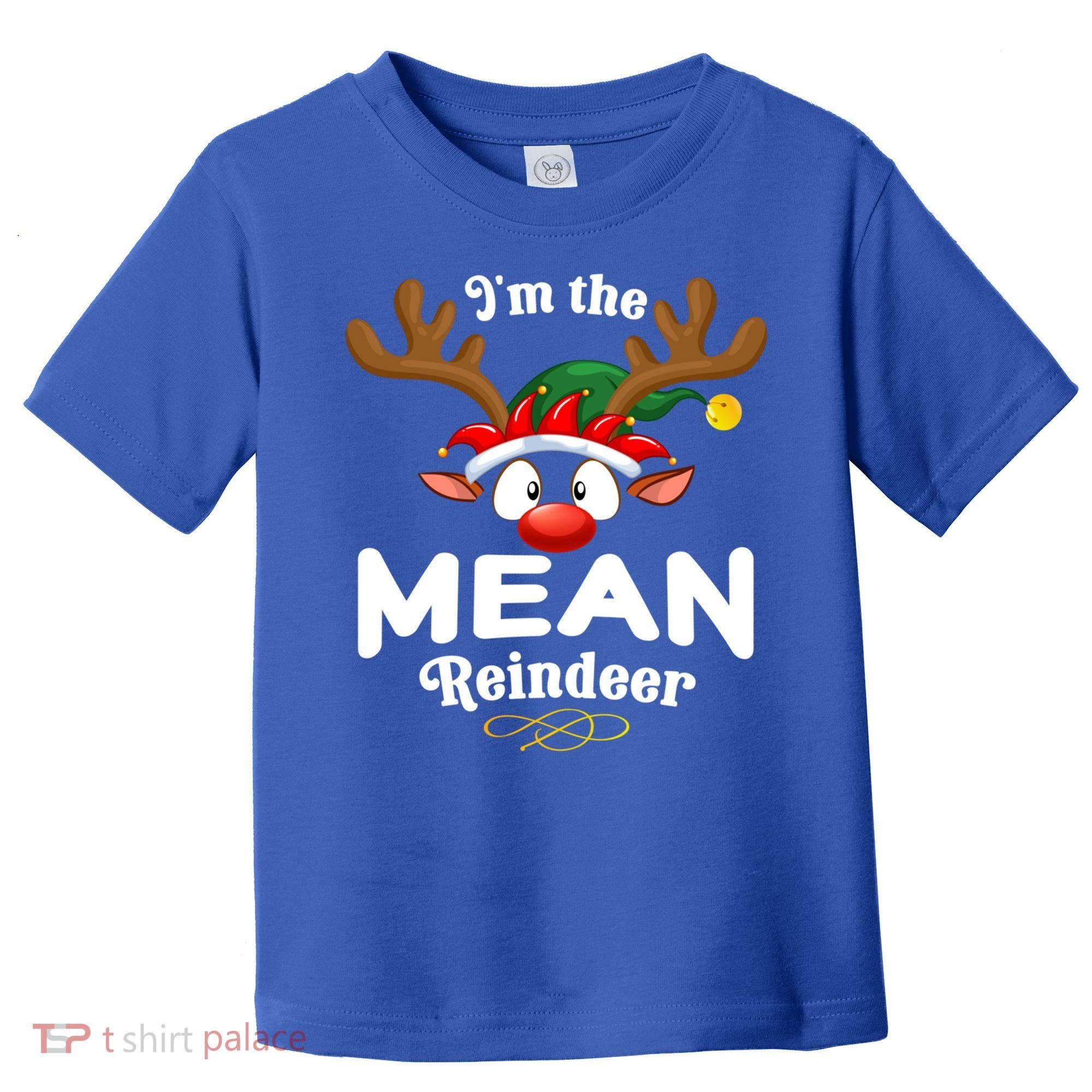 Christmas Pjs Mean Xmas Reindeer Matching Great Gift Toddler T-Shirt