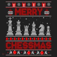 Chess Player Merry Chessmas Christmas Ugly Sweater Great Gift Beanie thumb 2