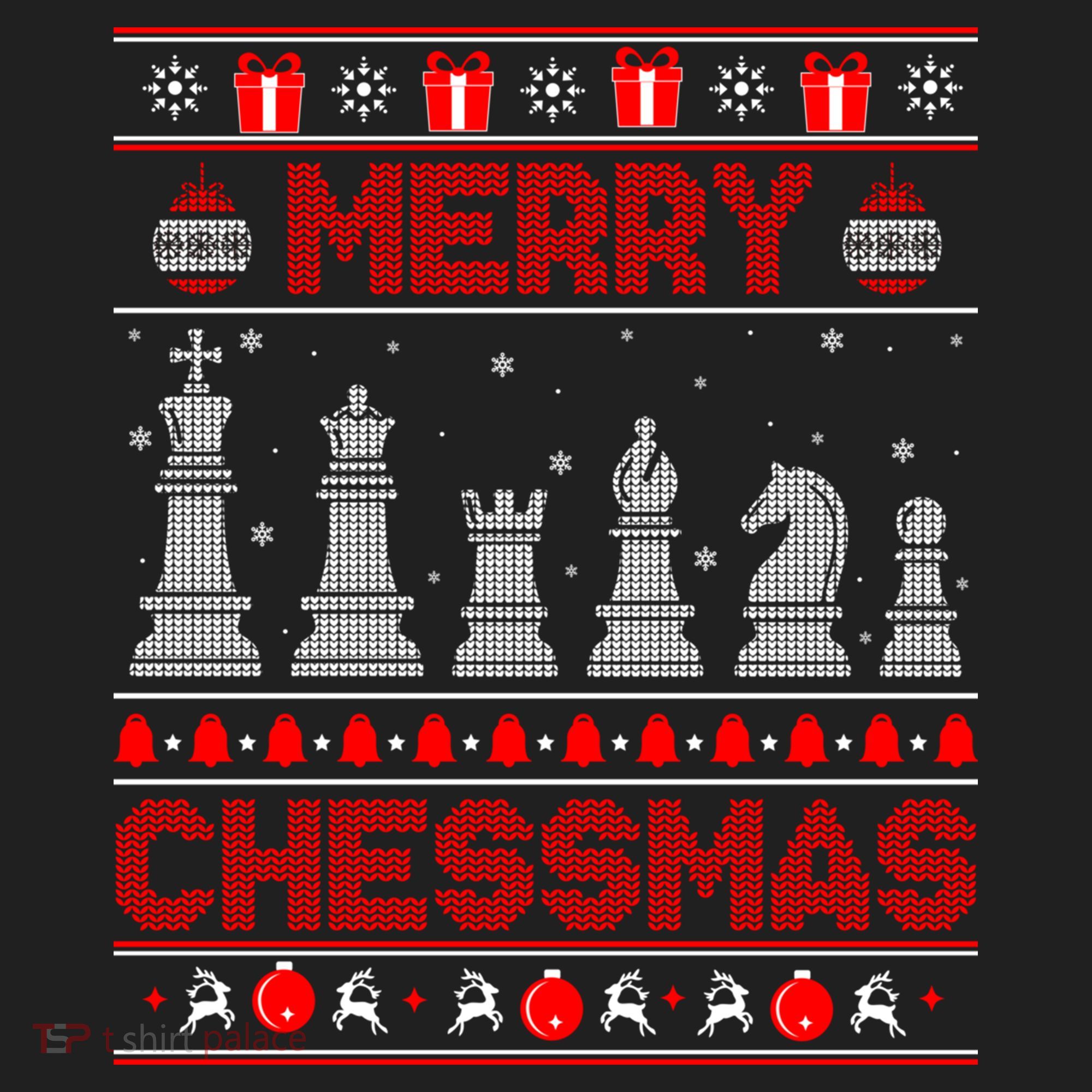 Chess Player Merry Chessmas Christmas Ugly Sweater Great Gift Beanie