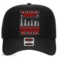Chess Player Merry Chessmas Christmas Ugly Sweater Great Gift Hat thumb 0