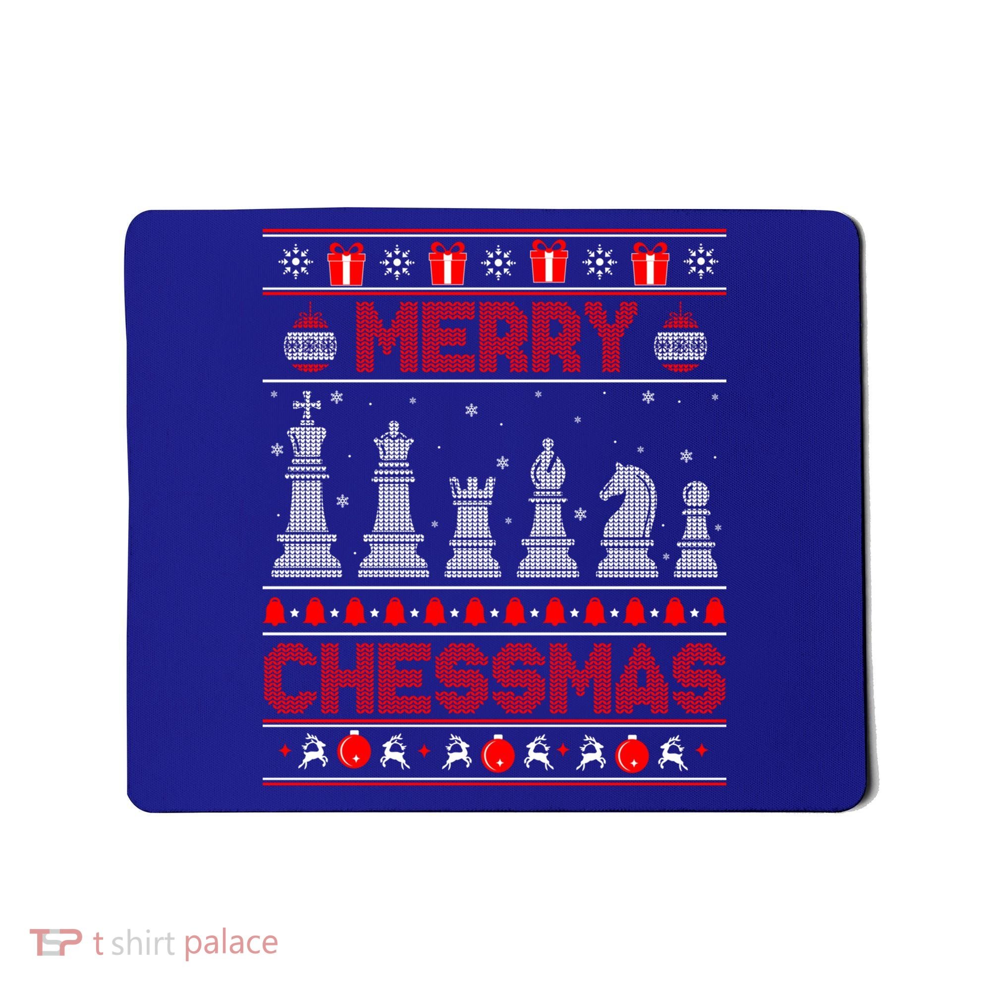 Chess Player Merry Chessmas Christmas Ugly Sweater Great Gift Mousepad