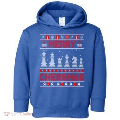 Chess Player Merry Chessmas Christmas Ugly Sweater Great Gift Toddler Hoodie