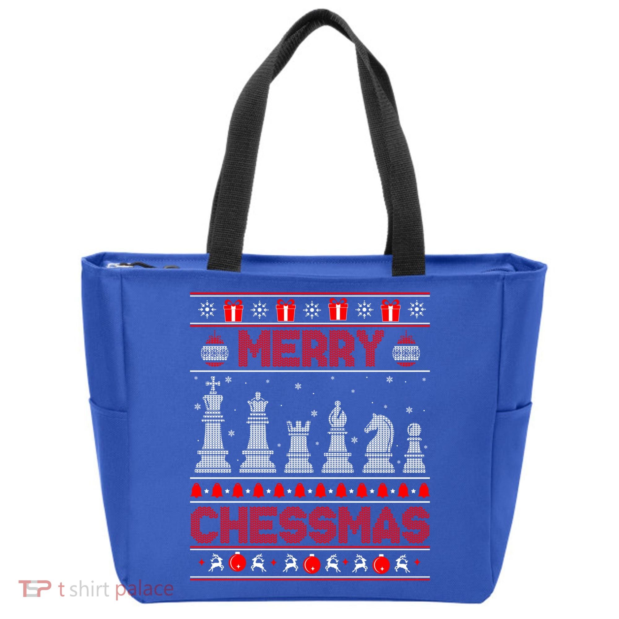 Chess Player Merry Chessmas Christmas Ugly Sweater Great Gift Tote Bag