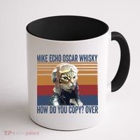 Cat Pilot Mike Echo Oscar Whisky How Do You Copy Coffee Mug thumb 1