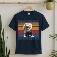 Cat Pilot Mike Echo Oscar Whisky How Do You Copy T-Shirt thumb 2