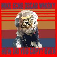 Cat Pilot Mike Echo Oscar Whisky How Do You Copy Santa Hat thumb 1