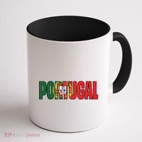 Cool Portugal Mashup Word Flag Coffee Mug thumb 1