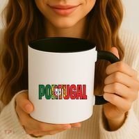 Cool Portugal Mashup Word Flag Coffee Mug thumb 3