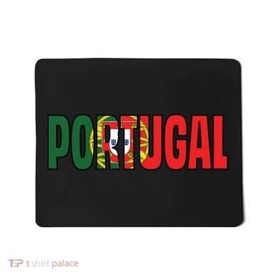 Cool Portugal Mashup Word Flag Mousepad