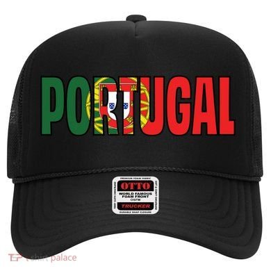 Cool Portugal Mashup Word Flag Hat