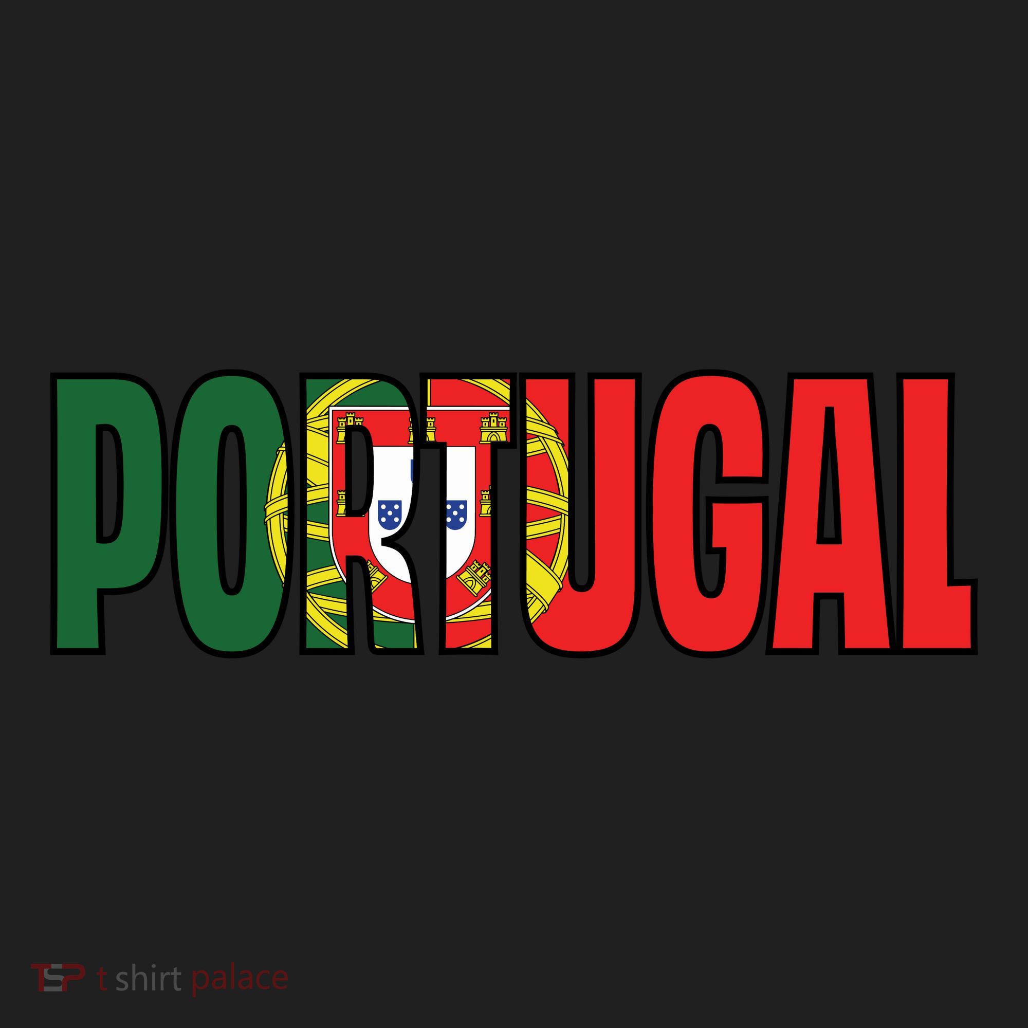 Cool Portugal Mashup Word Flag Hat