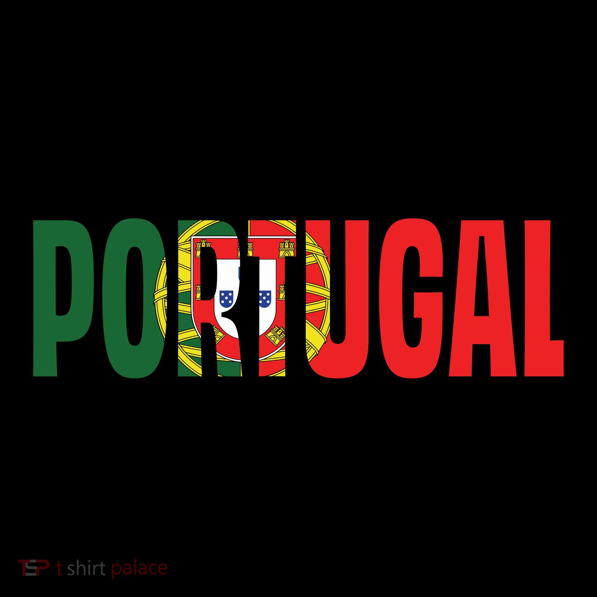 Cool Portugal Mashup Word Flag Visor