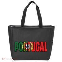 Cool Portugal Mashup Word Flag Tote Bag thumb 0