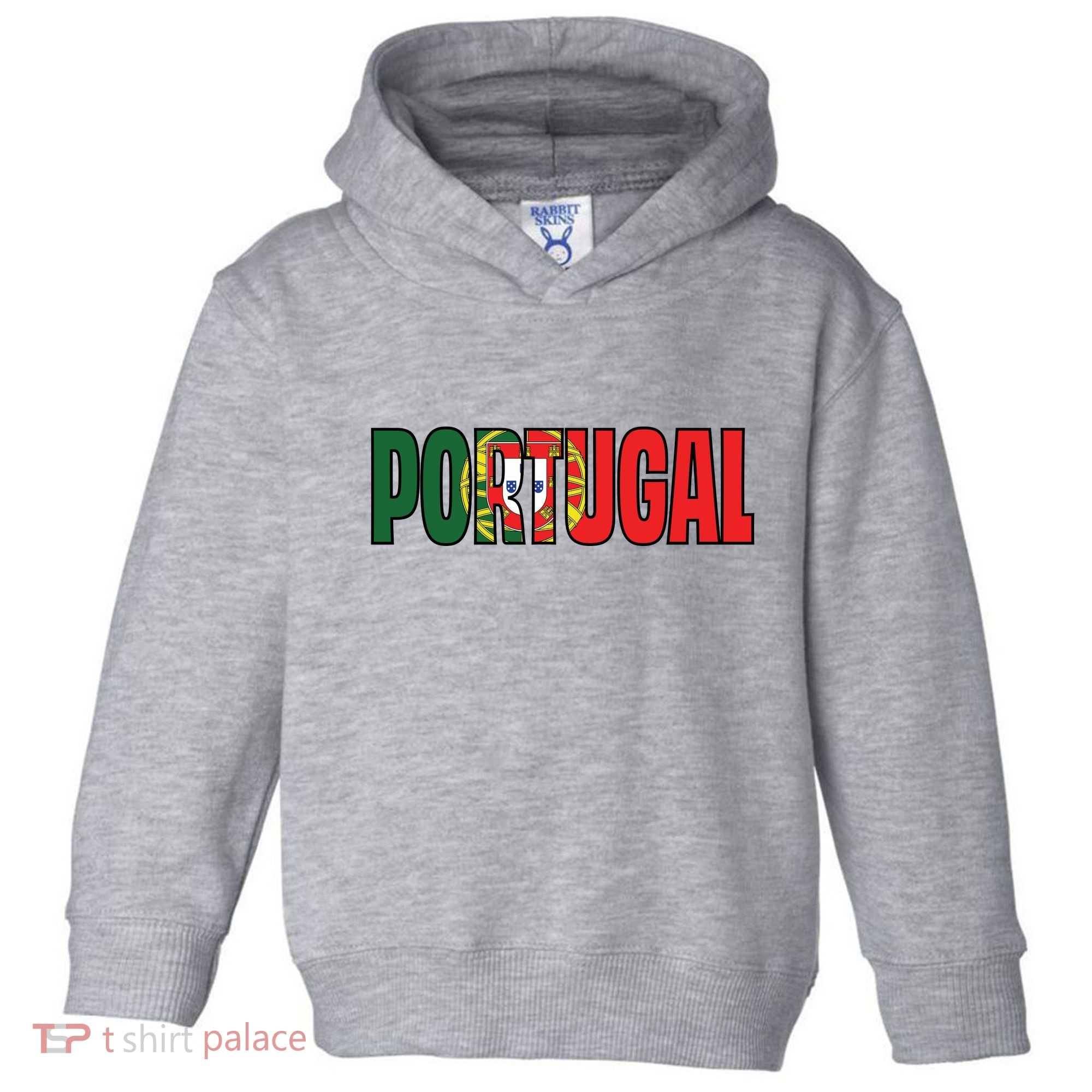Cool Portugal Mashup Word Flag Toddler Hoodie