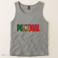 Cool Portugal Mashup Word Flag Tank Top thumb 2