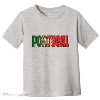 Cool Portugal Mashup Word Flag Toddler T-Shirt thumb 0
