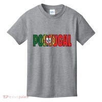 Cool Portugal Mashup Word Flag Kids T-Shirt thumb 0