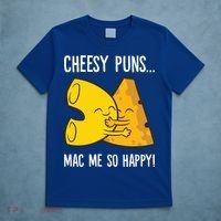 Cheesy Puns Mac Me So Happy Funny Mac And Cheese Gift T-Shirt thumb 5