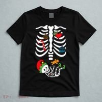 Christmas Pregnancy Maternity Xmas Holiday Season Family T-Shirt thumb 5