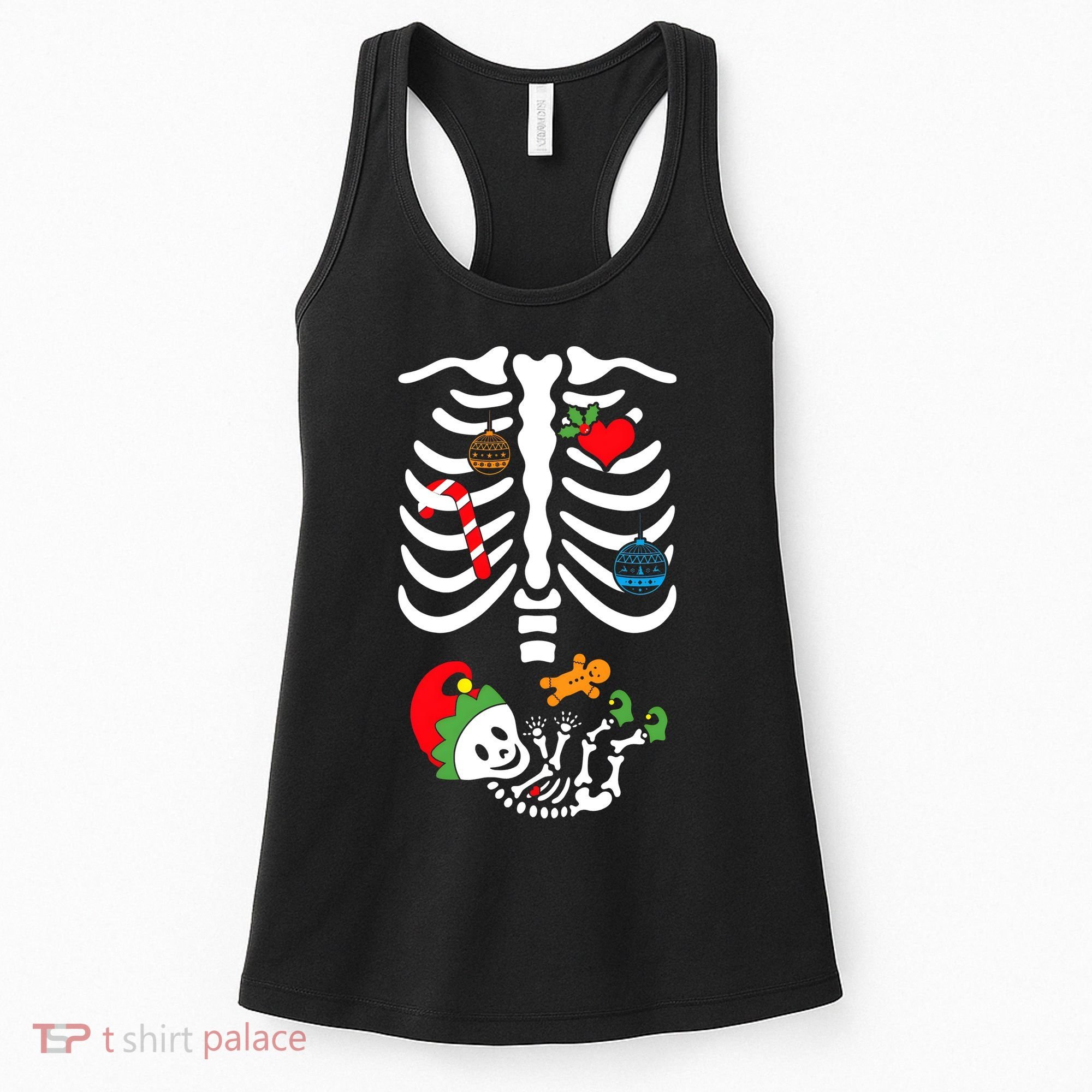 Christmas Pregnancy Maternity Xmas Holiday Season Family Women's Tank Top