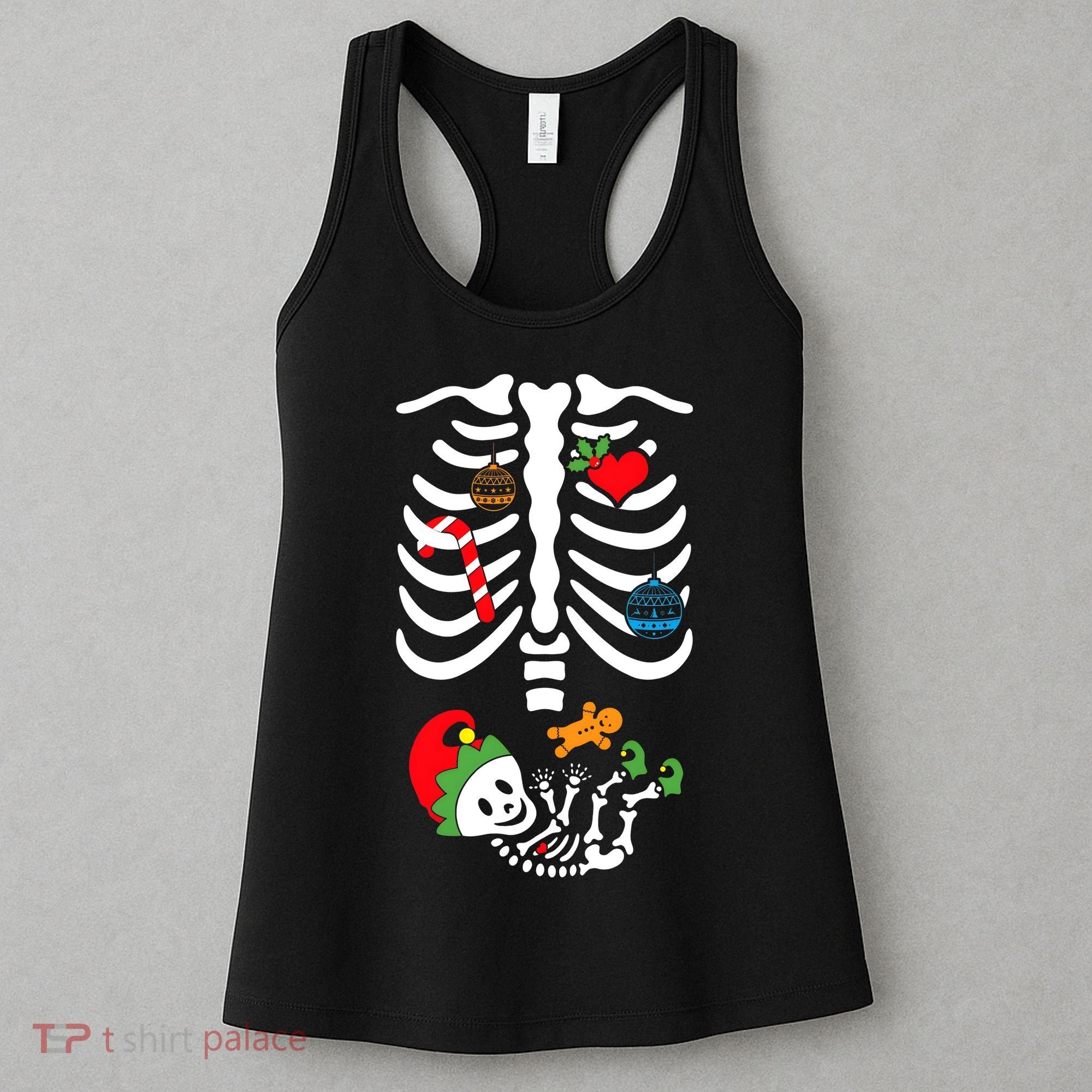 Christmas Pregnancy Maternity Xmas Holiday Season Family Women's Tank Top