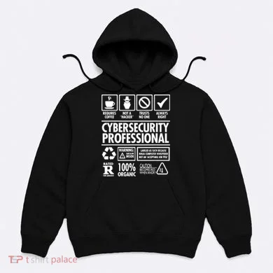 Cybersecurity Professional Not A Hacker Hoodie