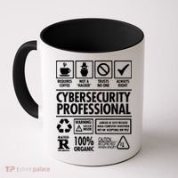 Cybersecurity Professional Not A Hacker Coffee Mug thumb 0