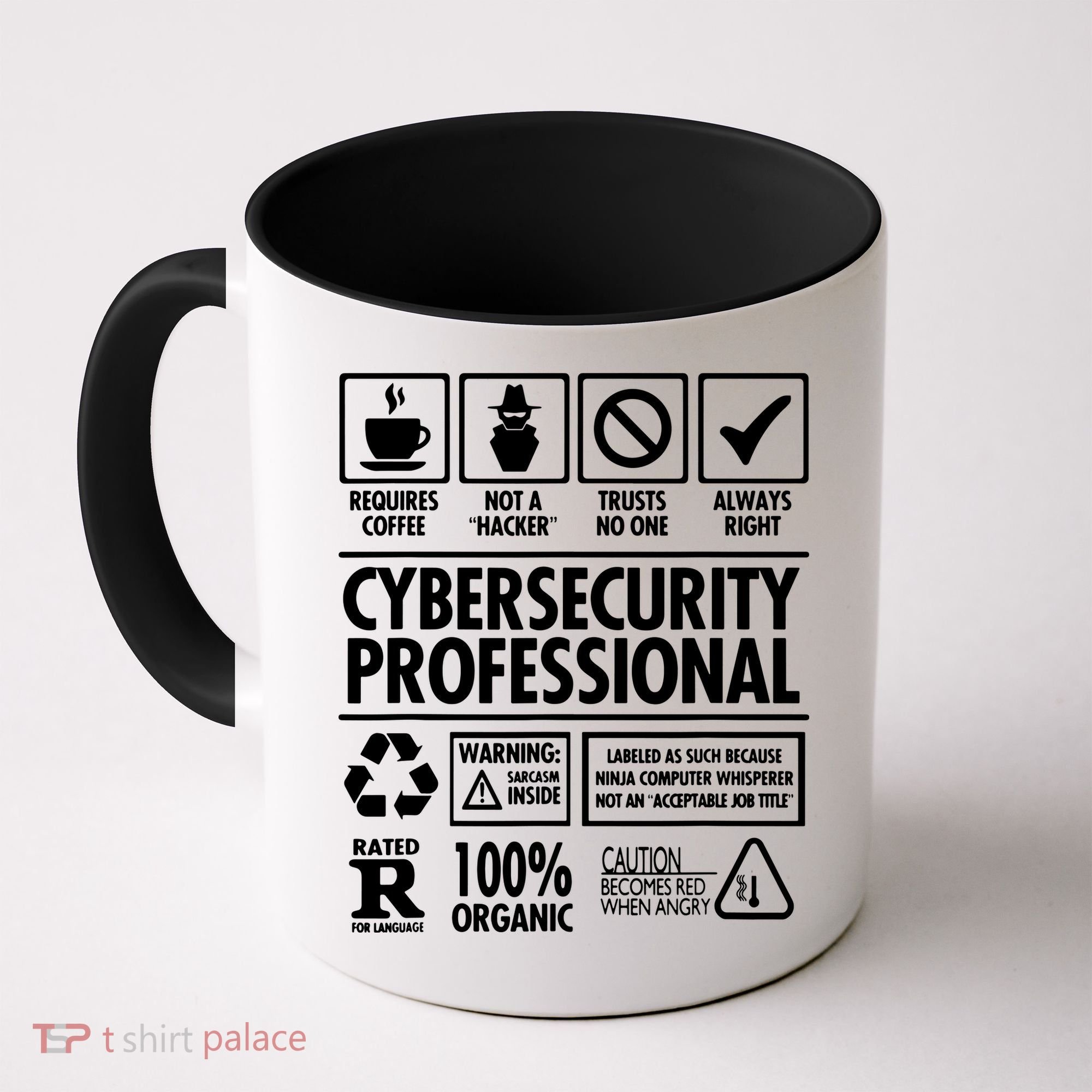 Cybersecurity Professional Not A Hacker Coffee Mug
