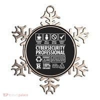 Cybersecurity Professional Not A Hacker Ornament thumb 0