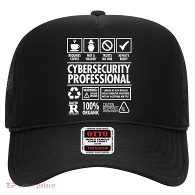 Cybersecurity Professional Not A Hacker Hat