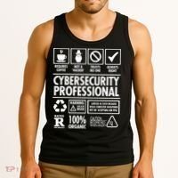 Cybersecurity Professional Not A Hacker Tank Top thumb 3