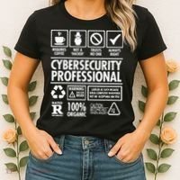 Cybersecurity Professional Not A Hacker Women's T-Shirt thumb 2