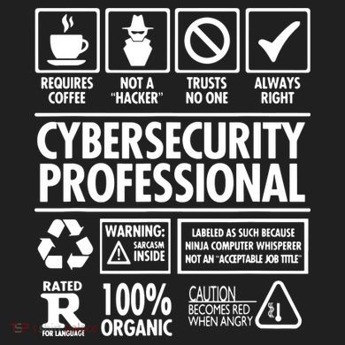 Cybersecurity Professional Not A Hacker Plastic Christmas Ball Ornament