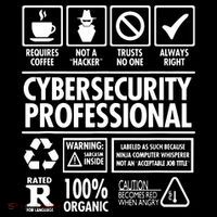 Cybersecurity Professional Not A Hacker Tote Bag thumb 4