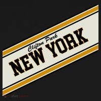 Clifton Park New York Varsity Logo Coaster thumb 2