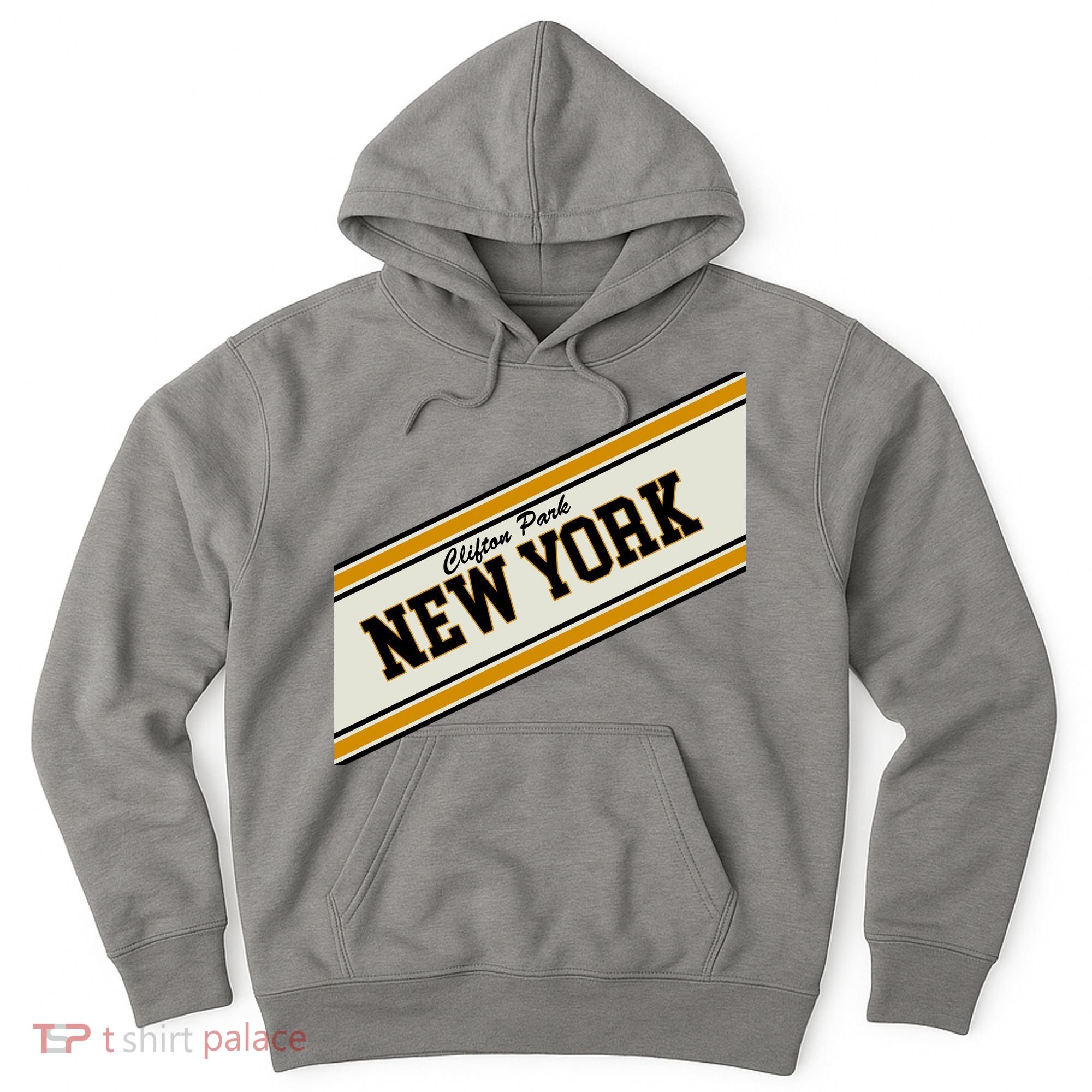 Clifton Park New York Varsity Logo Hoodie