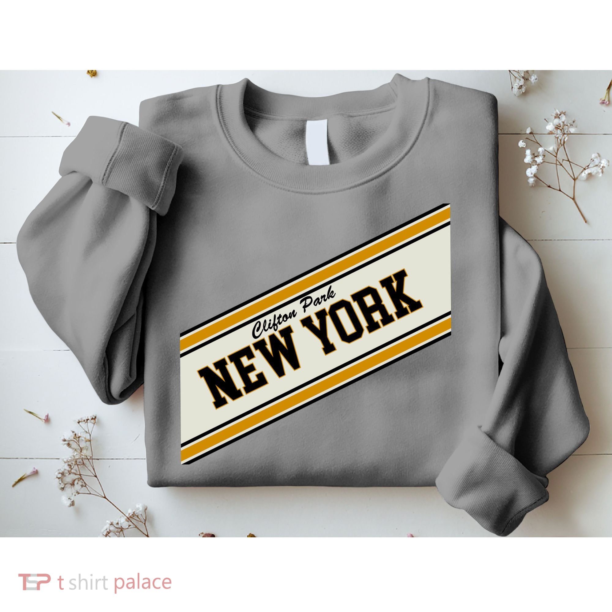 Clifton Park New York Varsity Logo Sweatshirt