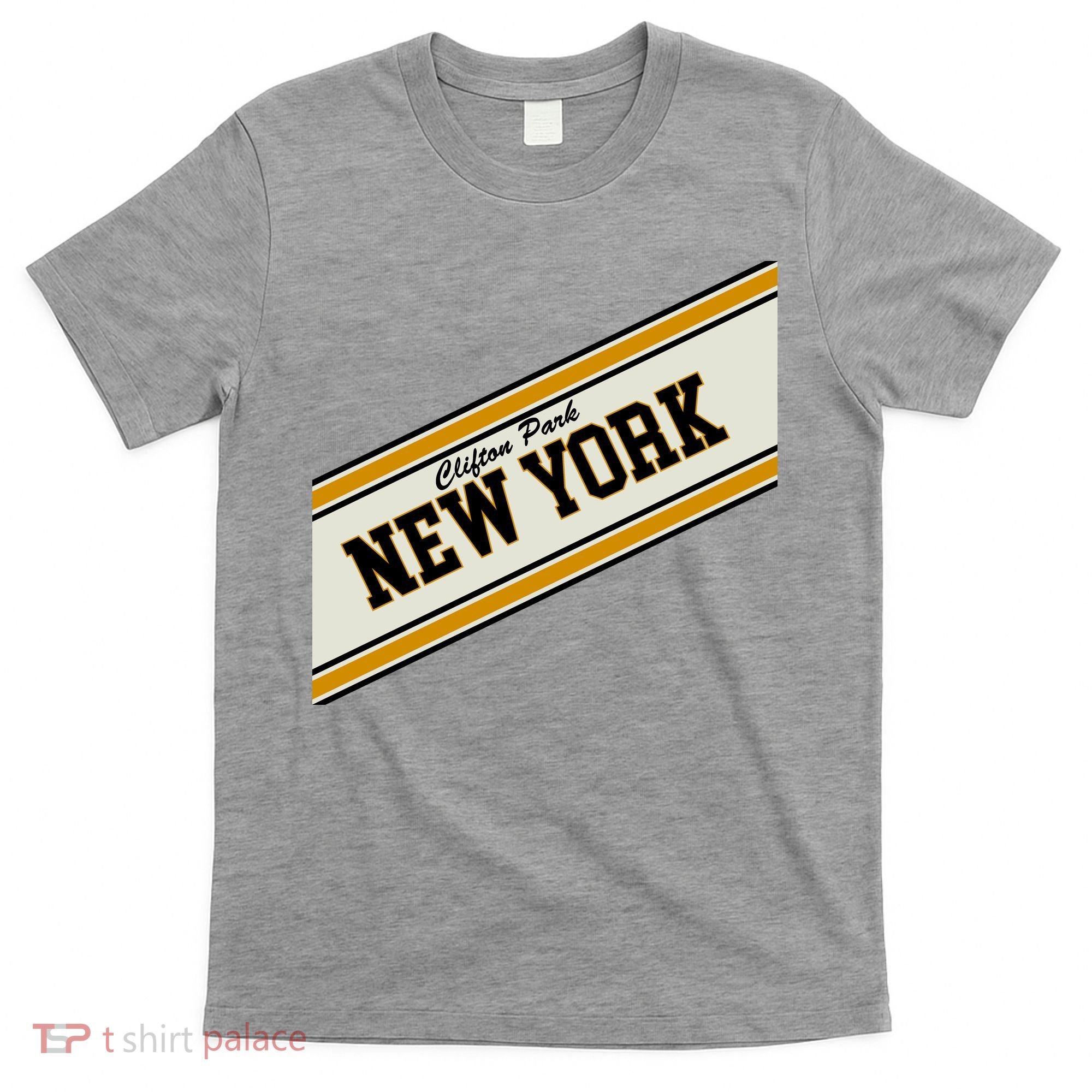 Clifton Park New York Varsity Logo T-Shirt
