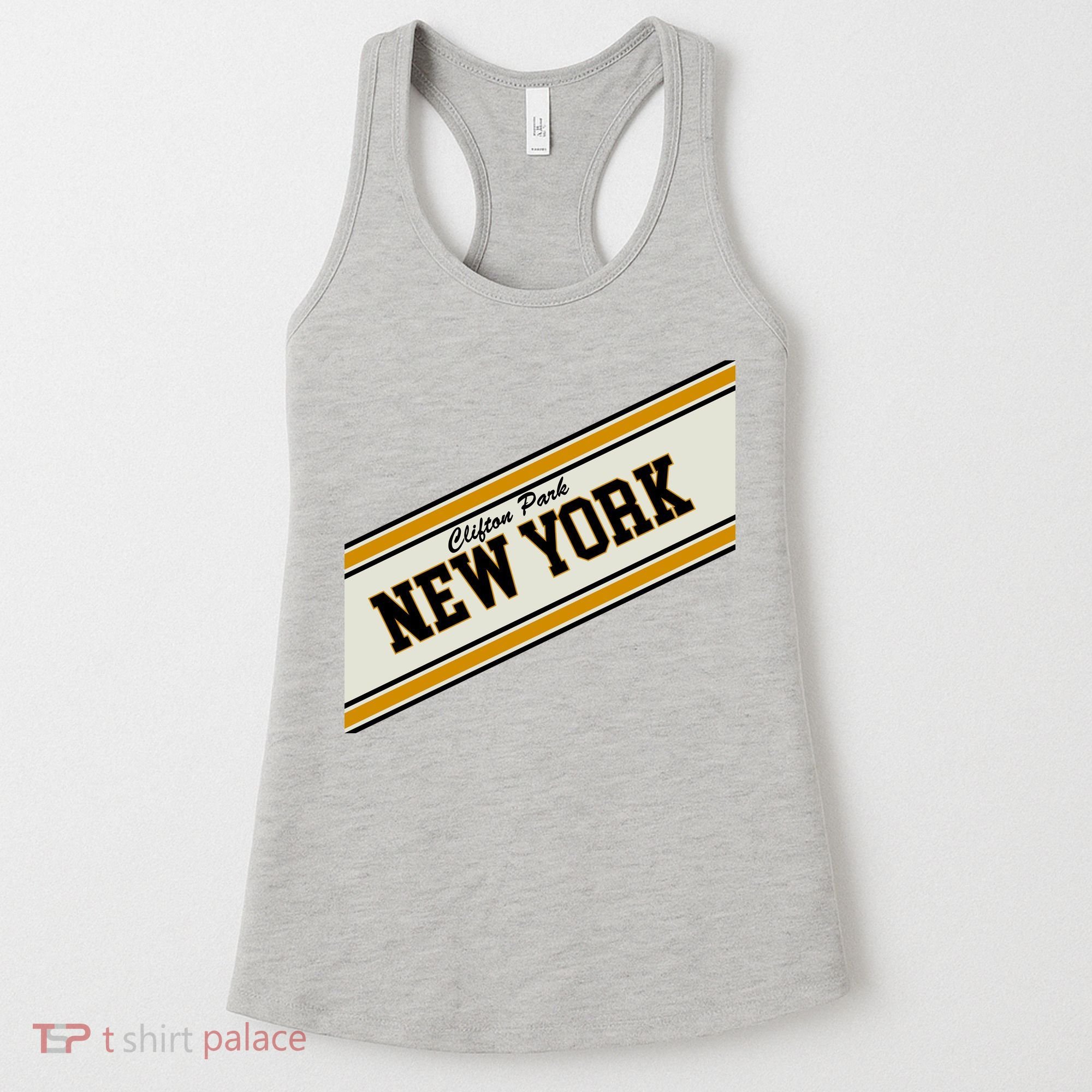 Clifton Park New York Varsity Logo Women's Tank Top