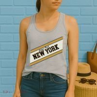 Clifton Park New York Varsity Logo Women's Tank Top thumb 2