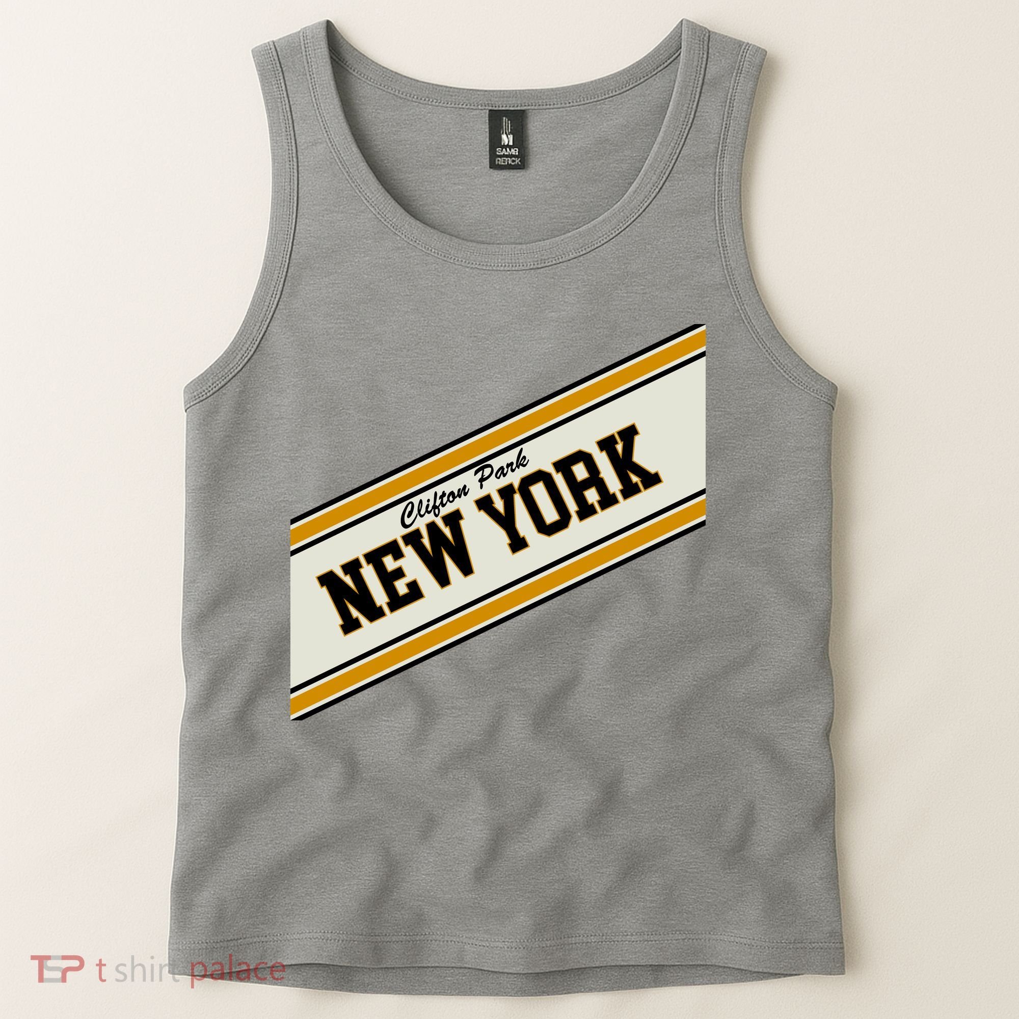 Clifton Park New York Varsity Logo Tank Top