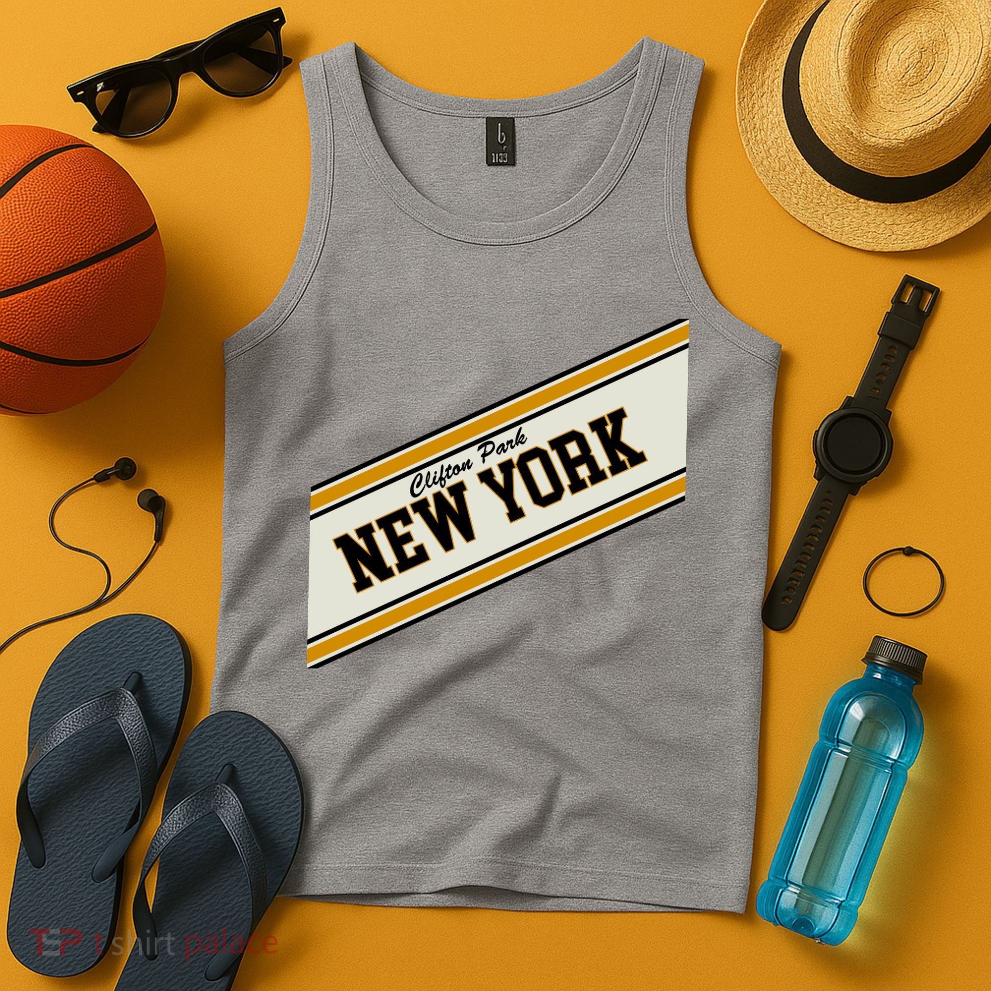 Clifton Park New York Varsity Logo Tank Top