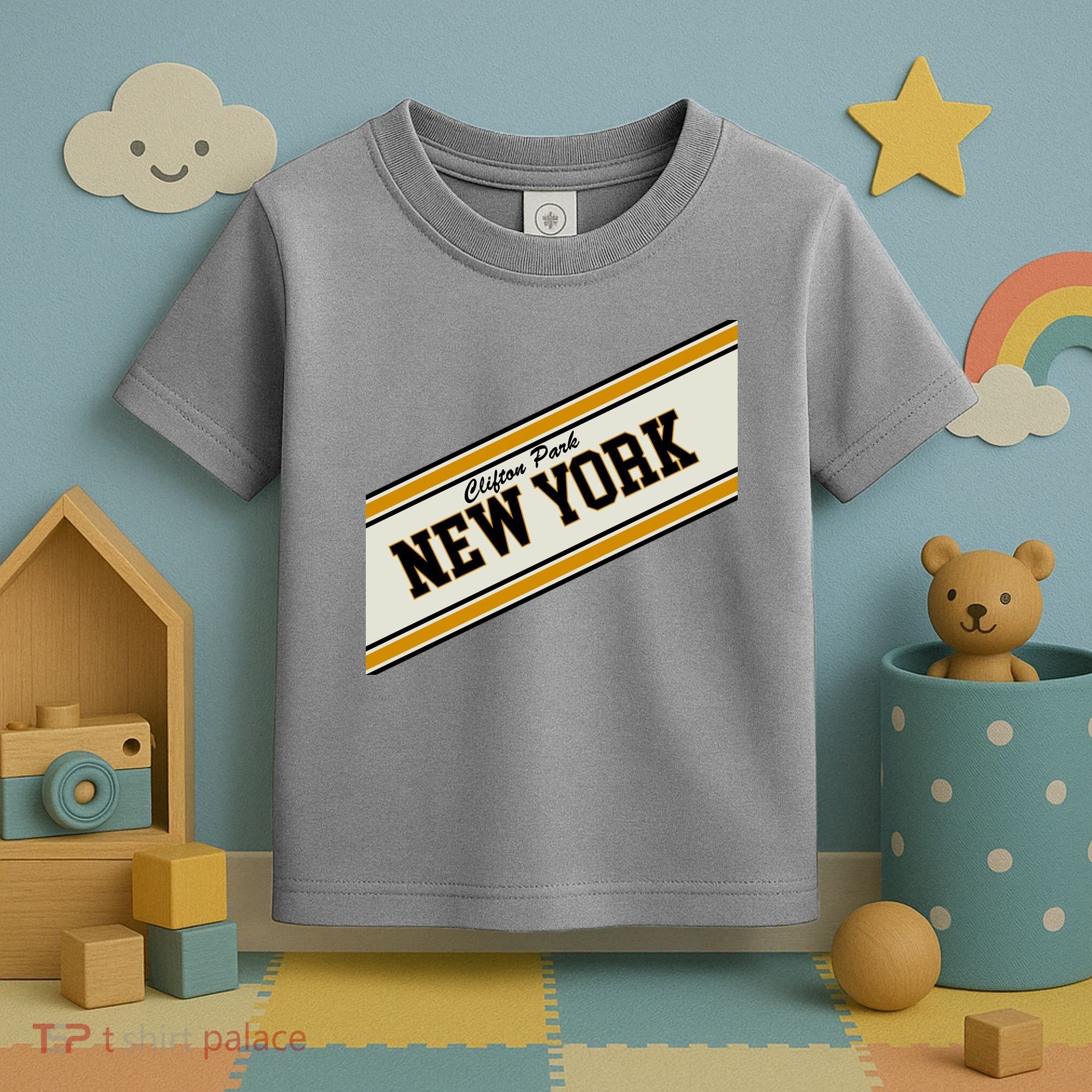 Clifton Park New York Varsity Logo Toddler T-Shirt