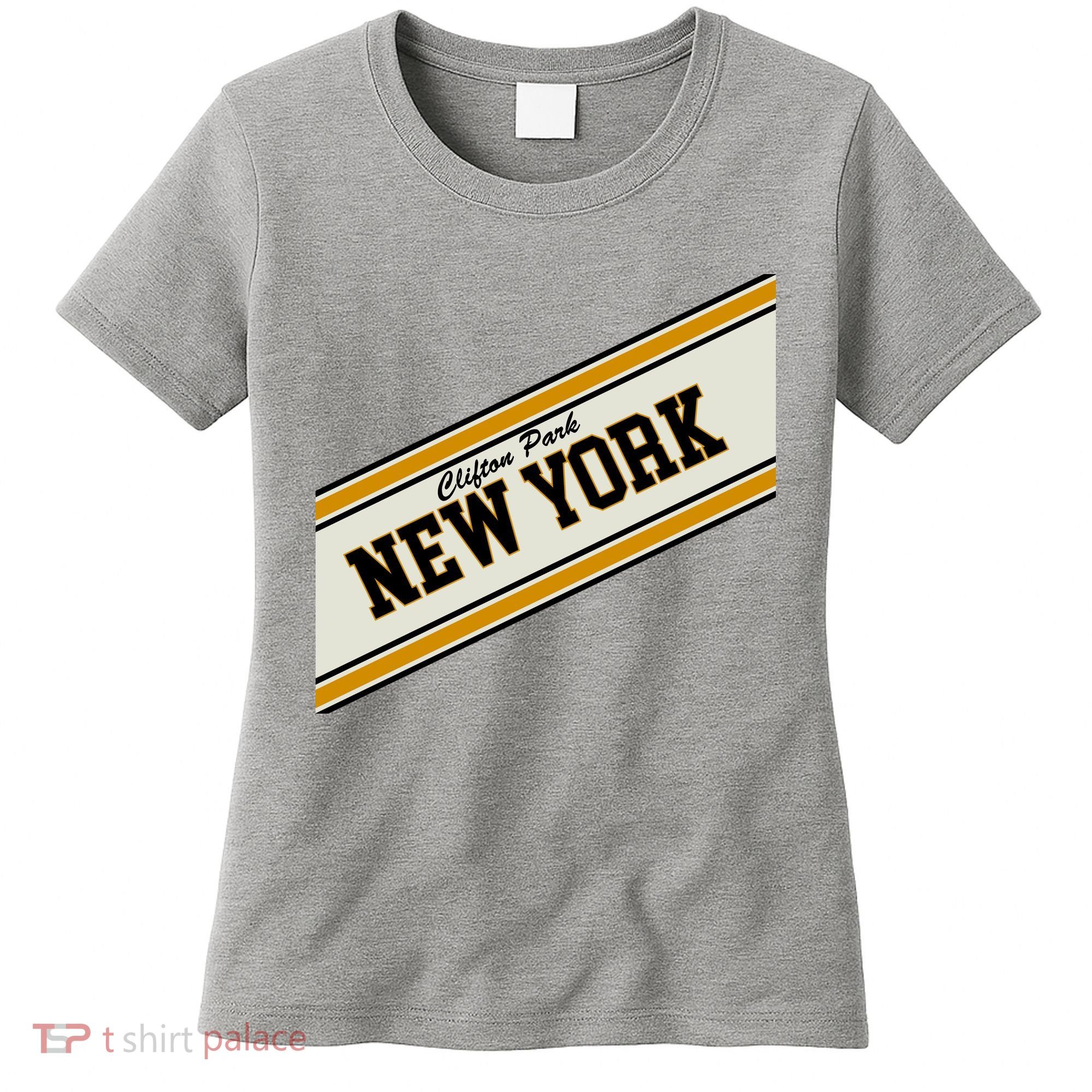 Clifton Park New York Varsity Logo Women's T-Shirt