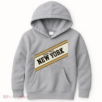 Clifton Park New York Varsity Logo Kids Hoodie thumb 0