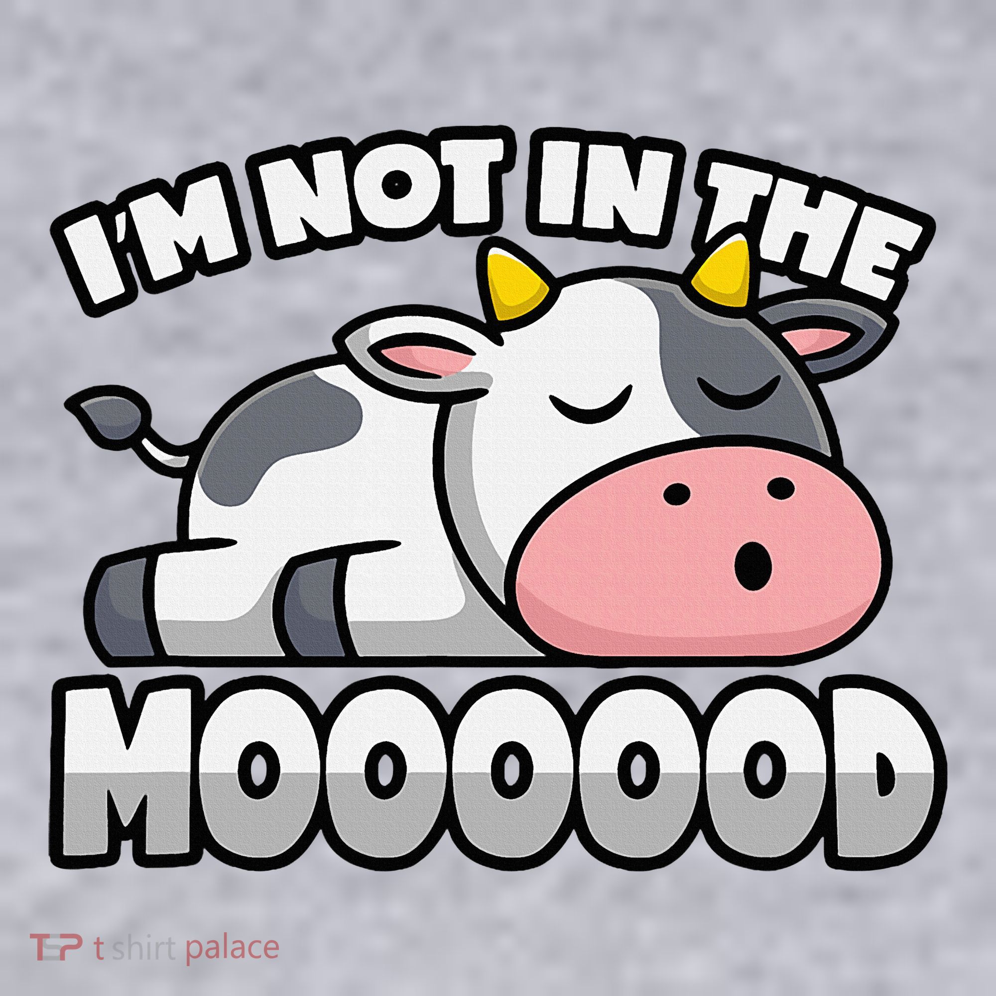 Cow Pun Not In The Mood Calf & Cattle Women's Sweatshirt