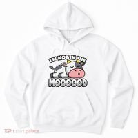 Cow Pun Not In The Mood Calf & Cattle Hoodie thumb 0