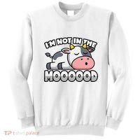 Cow Pun Not In The Mood Calf & Cattle Sweatshirt thumb 0