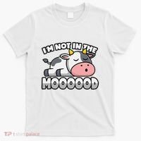 Cow Pun Not In The Mood Calf & Cattle T-Shirt thumb 0