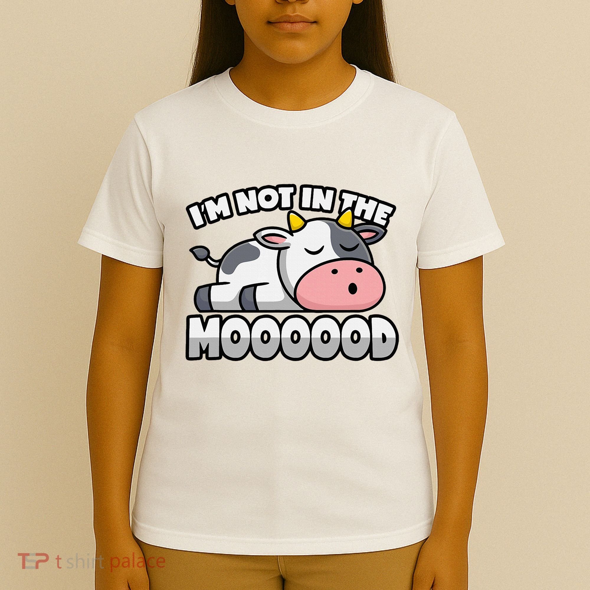 Cow Pun Not In The Mood Calf & Cattle T-Shirt